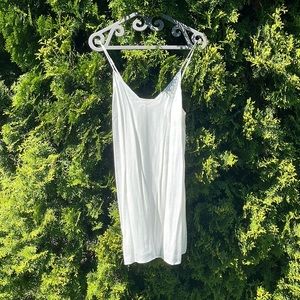 Aritzia Wilfred Free Vivenne dress in white